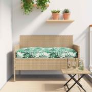 vidaXL Kudde Löv Bladmönster 120 x 60 x 12 cm Oxford Tyg