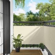 vidaXL Balkong Skärm 90 x 200 cm PU-belagt oxford alu