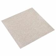 vidaXL Matta 20 pcs Ljus beige 50 x 50 cm 100% Polypropen