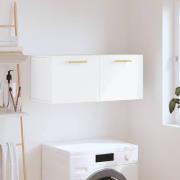 vidaXL Väggskåp vit 80x36,5x35 cm konstruerat trä