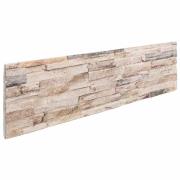 vidaXL Väggpaneler 10 pcs Vit och röd 100 x 25 cm EPS Skum