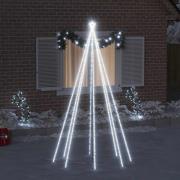 vidaXL Julgran LED vattenfall inomhus/utomhus 400 lysdioder 2,5 m