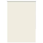 vidaXL Rullgardin mörkläggning naturvit 95x150 cm tyg bredd 90,7 cm