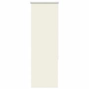 vidaXL Rullgardin mörkläggning naturvit 55x175 cm tyg bredd 50,7 cm