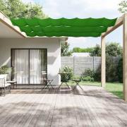 vidaXL Markis vertikal ljusgrön 180x1000 cm oxfordtyg
