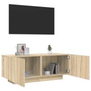 vidaXL TV-skåp sonoma-ek 100x35x40 cm konstruerat trä
