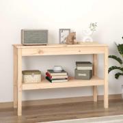 vidaXL Konsolbord 110x40x75 cm massiv furu