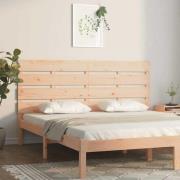 vidaXL Sänggavel 135x3x80 cm massiv furu