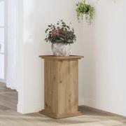 vidaXL Växtställ ek 33x33x60 cm konstruerat trä