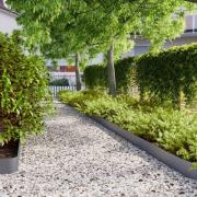 vidaXL Rabattkanter 10 st antracit 15x103 cm kallvalsat stål