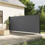 vidaXL Utdragbar sidomarkis antracit 160x300 cm