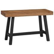 vidaXL Bänk 110 cm massiv teak