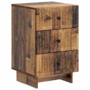 vidaXL Nattduksbord Gammalt trä 43 x 41 x 66,5 cm Konstruerat trä