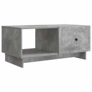 vidaXL Kaffeebord Betonggrå 90 x 50 x 40 cm Konstruerat trä