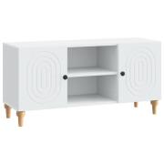 vidaXL TV-skåp Vit 102 x 34,5 x 50 cm Konstruerat trä