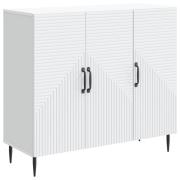 vidaXL Sideboard Vit 89 x 34,5 x 80 cm Konstruerat trä