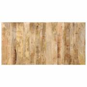 vidaXL Sänggavel 160 cm massiv grov mango