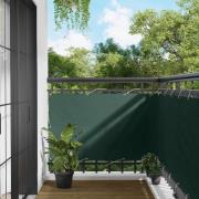 vidaXL Balkong Skärm Mörkgrön 100 x 300 cm Oxford Tyg