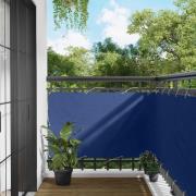 vidaXL Balkong Skärm Blå 100 x 300 cm Oxford Tyg