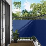 vidaXL Balkong Skärm Blå 110 x 600 cm Oxford Tyg