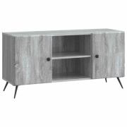 vidaXL TV-skåp Grå sonoma-ek 102 x 34,5 x 50 cm Konstruerat trä