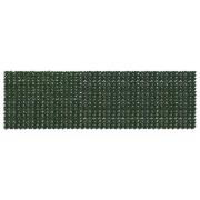 vidaXL Balkongskärm med löv Mörkgrön 500 x 150 cm Polyeten och tyg