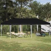 vidaXL Pop-up Partytält 575 x 290 x 245 cm Svart