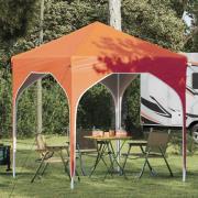 vidaXL Pop-up Partytält 194 x 194 x 245 cm Orange