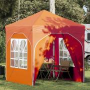 vidaXL Pop-up Partytält 192 x 192 x 245 cm Orange
