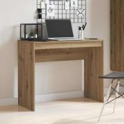 vidaXL Skrivbord artisan ek 90x40x72 cm konstruerat trä