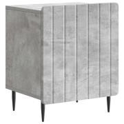 vidaXL Nattduksbord Betonggrå 43 x 34,5 x 52 cm Konstruerat trä
