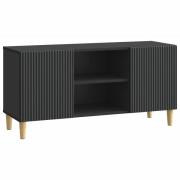 vidaXL TV-skåp Svart 102 x 34,5 x 50 cm Konstruerat trä