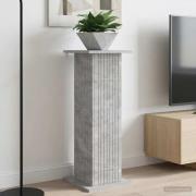 vidaXL Växtställ Betonggrå 30,5 x 30 x 80,5 cm Konstruerat trä