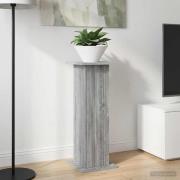 vidaXL Växtställ Grå sonoma-ek 30,5 x 30 x 80,5 cm Konstruerat trä