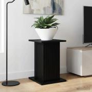 vidaXL Växtställ 2 pcs Svart 30,5 x 30 x 43 cm Konstruerat trä