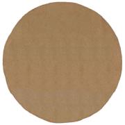 vidaXL Matta Naturfärg Ø 150 cm Jute