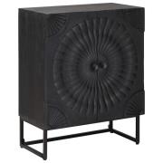 vidaXL Sideboard Svart 55 x 30 x 70 cm