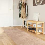 vidaXL Mattlöpare MARSA Sand 100 x 250 cm Polyester och PVC