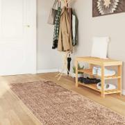 vidaXL Mattlöpare MARSA Gul 80 x 300 cm Polyester och PVC