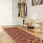 vidaXL Mattlöpare MARSA Flerfärgsdesign 80 x 250 cm Polyester och PVC