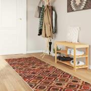 vidaXL Mattlöpare MARSA Flerfärgsdesign 100 x 400 cm Polyester och PVC