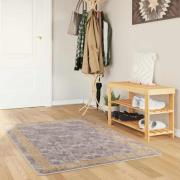 vidaXL Mattlöpare MARSA Grå 80 x 100 cm Polyester och PVC