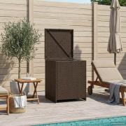 vidaXL Kuddbox 55 x 55 x 69 cm stål