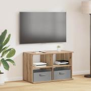 vidaXL TV-ställ med låda Artisan Ek 79 x 40 x 48 cm