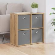 vidaXL Sideboard med låda Artisan Ek 59,5 x 27 x 57 cm