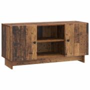 vidaXL TV-skåp 102 x 34,5 x 50 cm Gammalt trä Konstruerat trä