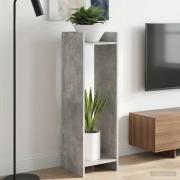 vidaXL Växtställ 2 pcs BetongGrå 30 x 30 x 100 cm Konstruerat trä