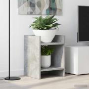 vidaXL Växtställ 2 pcs BetongGrå 30 x 30 x 40 cm Konstruerat trä