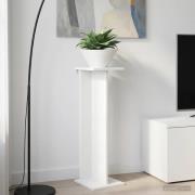 vidaXL Växtställ Vit 25 x 25,5 x 80,5 cm Konstruerat trä