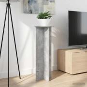 vidaXL Växtställ 2 pcs Betonggrå Ø40 x 100 cm Konstruerat trä